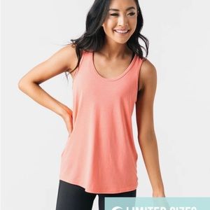 ZYIA Twist Tank Flamingo EXUC! Size XL